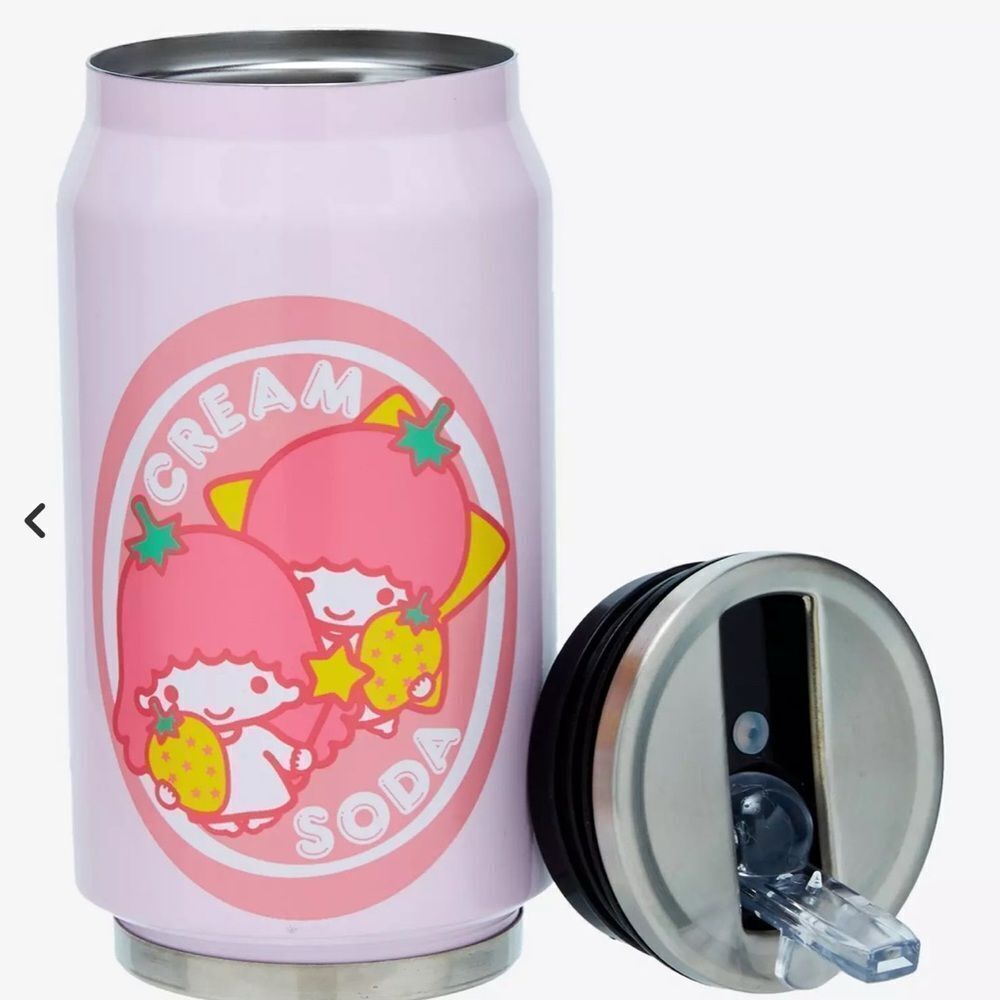 Sanrio Little Twin Stars Pink Cream Soda Tumbler 10 oz